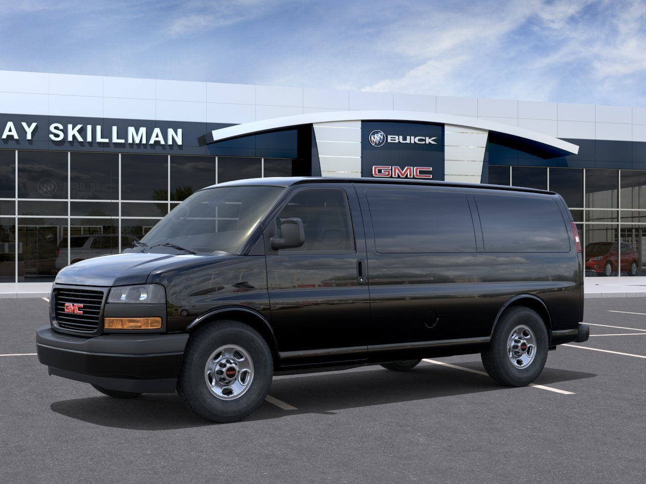 New 2026 Onyx Black GMC Work Van image 2