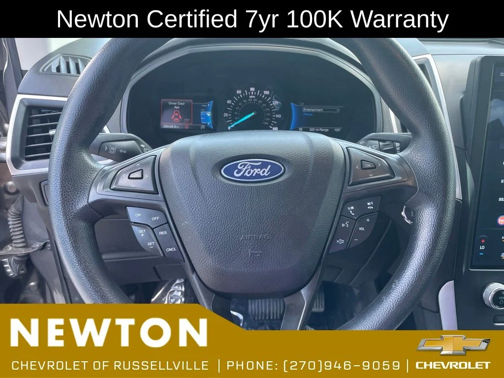 Certified Used 2022 Gray Metallic Ford SE image 12