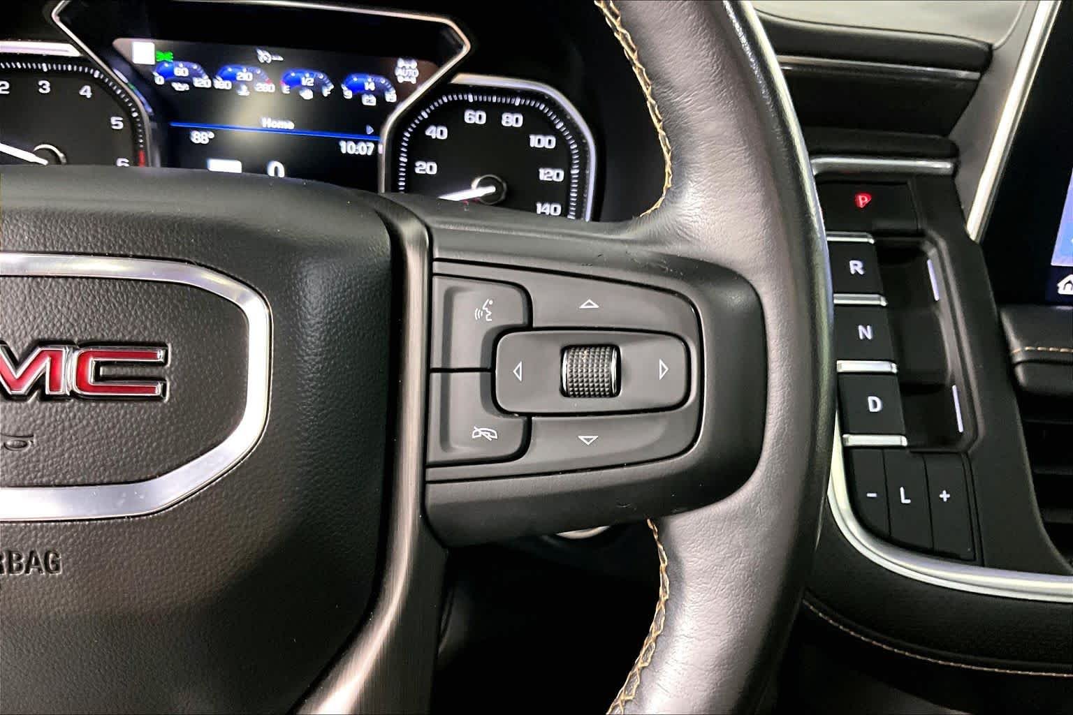 Used 2021 Dark Sky Metallic GMC AT4 image 46