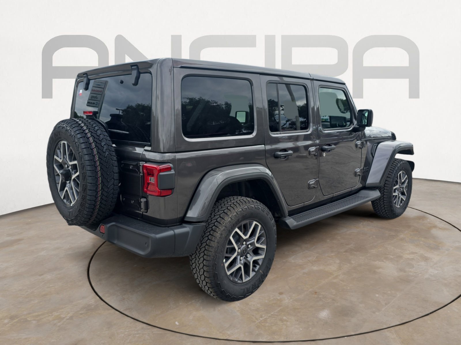 New 2026 Granite Crystal Metallic Clearcoat Jeep Sahara image 10