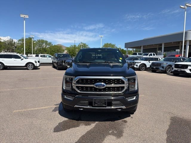 Used 2021 Black Metallic Ford Platinum image 8