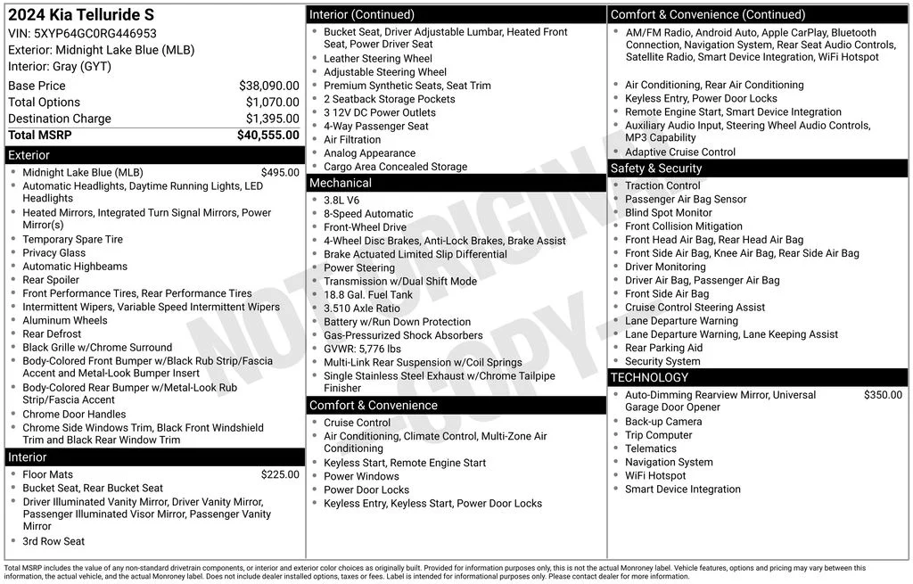 Certified Used 2024 Black Kia S image 5