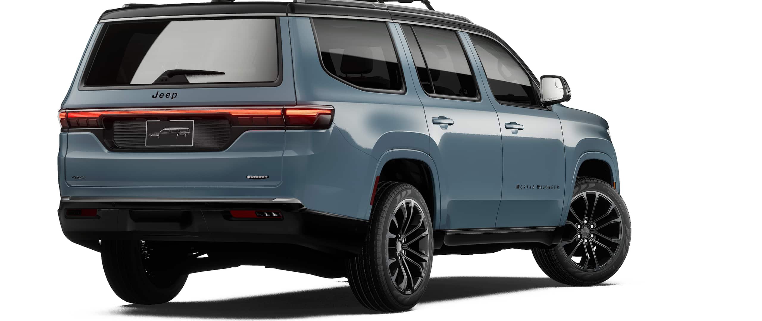 New 2027 Steel Blue Paint Jeep SUMMIT OBSIDIAN image 2