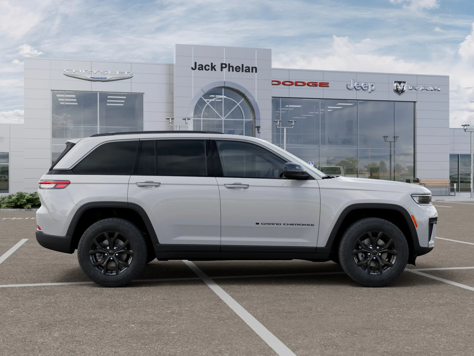 New 2026 Bright White Clear-Coat Exterior Paint Jeep Altitude image 53