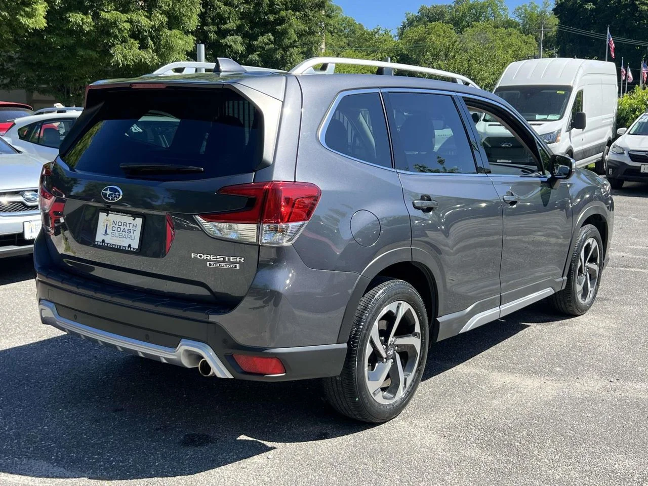 Used 2023 Magnetite Gray Metallic Subaru Touring image 6