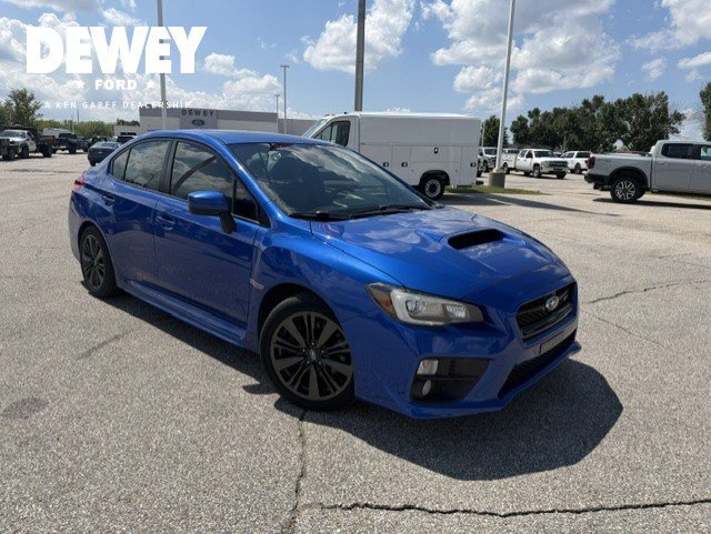 Used 2015 WR Blue Pearl Subaru Limited image 1