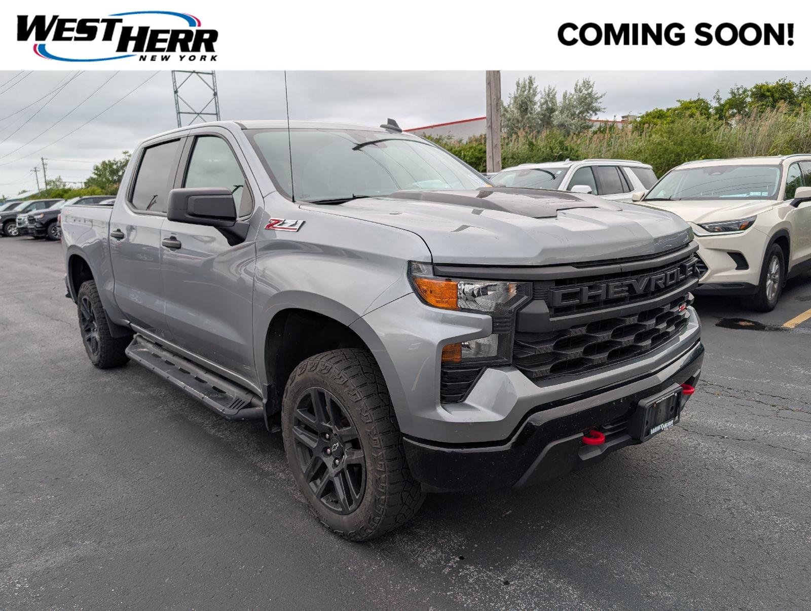 Used 2023 Sterling Gray Metallic Chevrolet Custom Trail Boss image 1