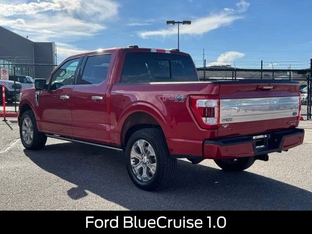 Used 2023 Red Ford Platinum image 3