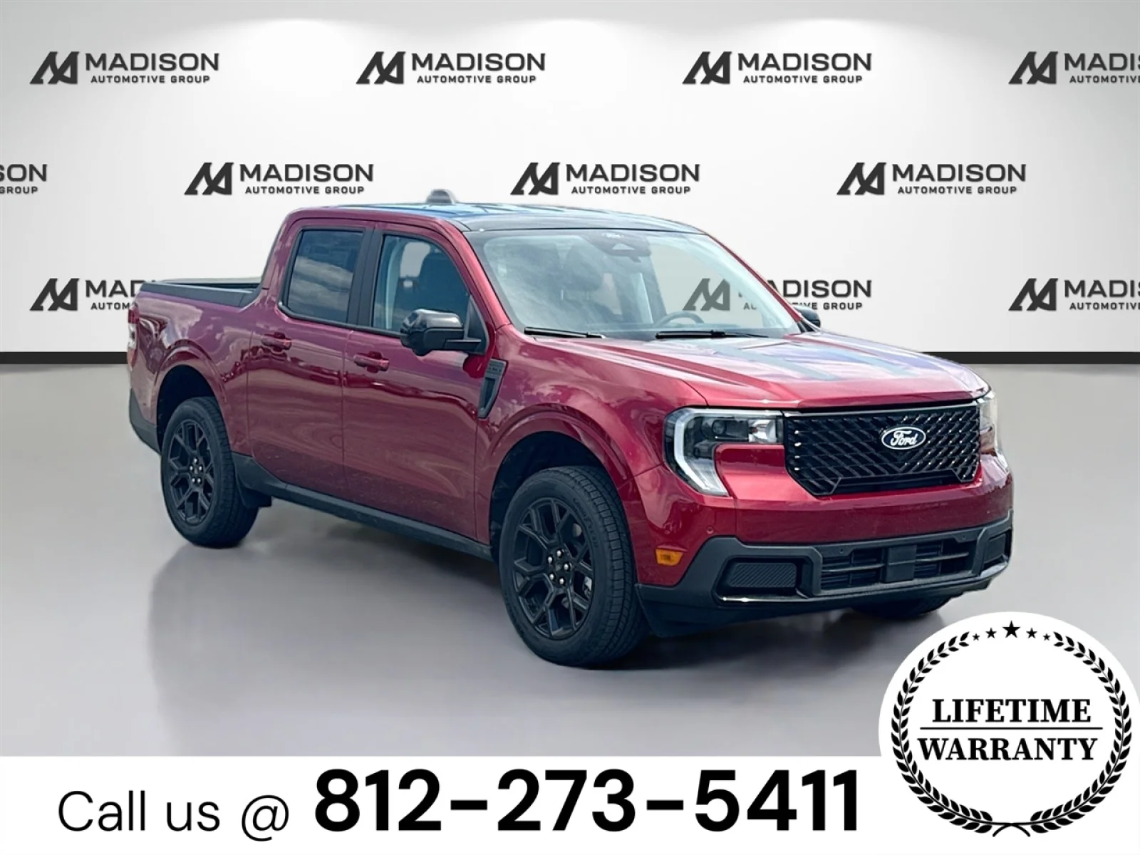 New 2026 Ruby Red Metallic Tinted Clearcoat Ford Lariat® image 3