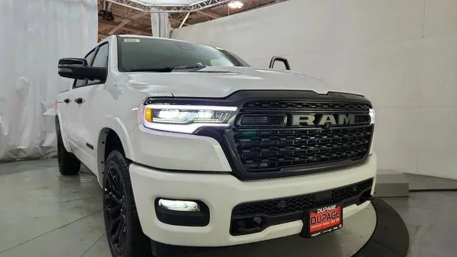 New 2026 Ivory White Tri-Coat Pearlcoat RAM Limited image 14