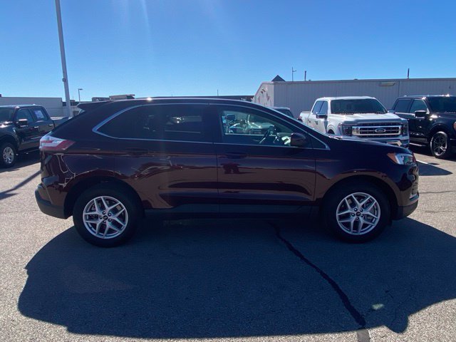 Certified Used 2023 Burgundy Velvet Metallic Tinted Clearcoat Ford SEL image 4