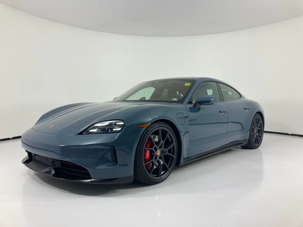 New 2026 Pale Blue Metallic Porsche GTS AWD image 1