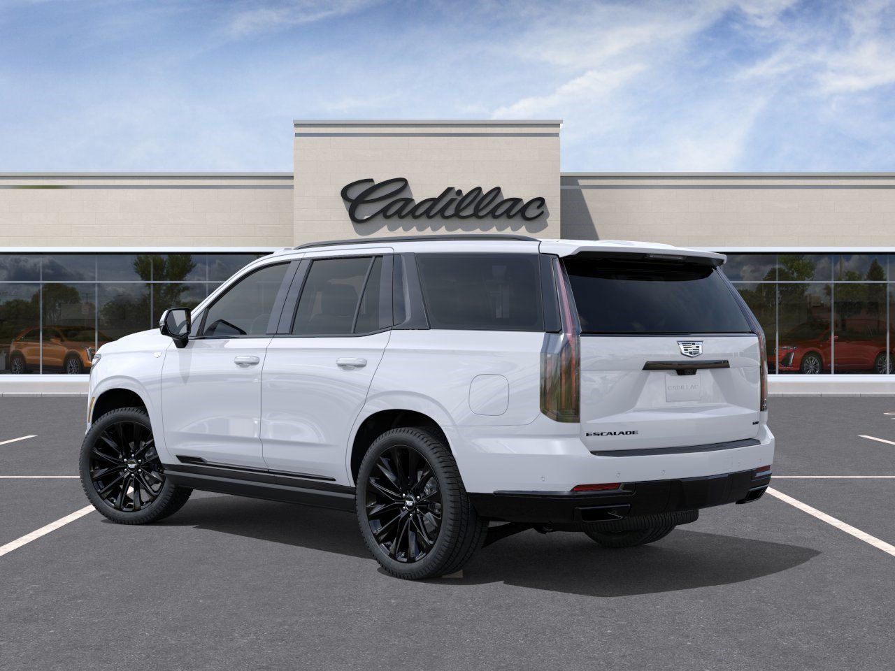 New 2026 Vibrant White Tricoat Cadillac Platinum Sport image 3