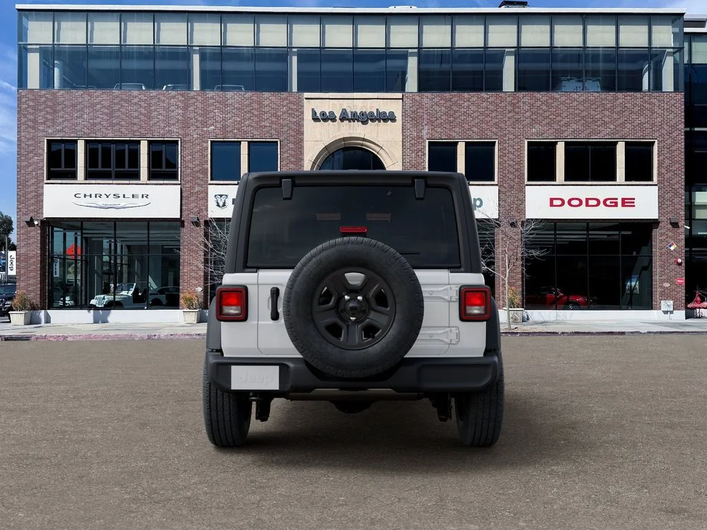 New 2026 Bright White Clearcoat Jeep Sport image 7