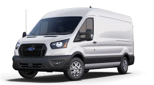New 2025 Oxford White Ford Cargo Van image 1