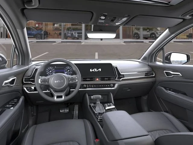 New 2025 Glacier White Pearl/Ebony Black Roof Kia X-Pro Prestige image 14