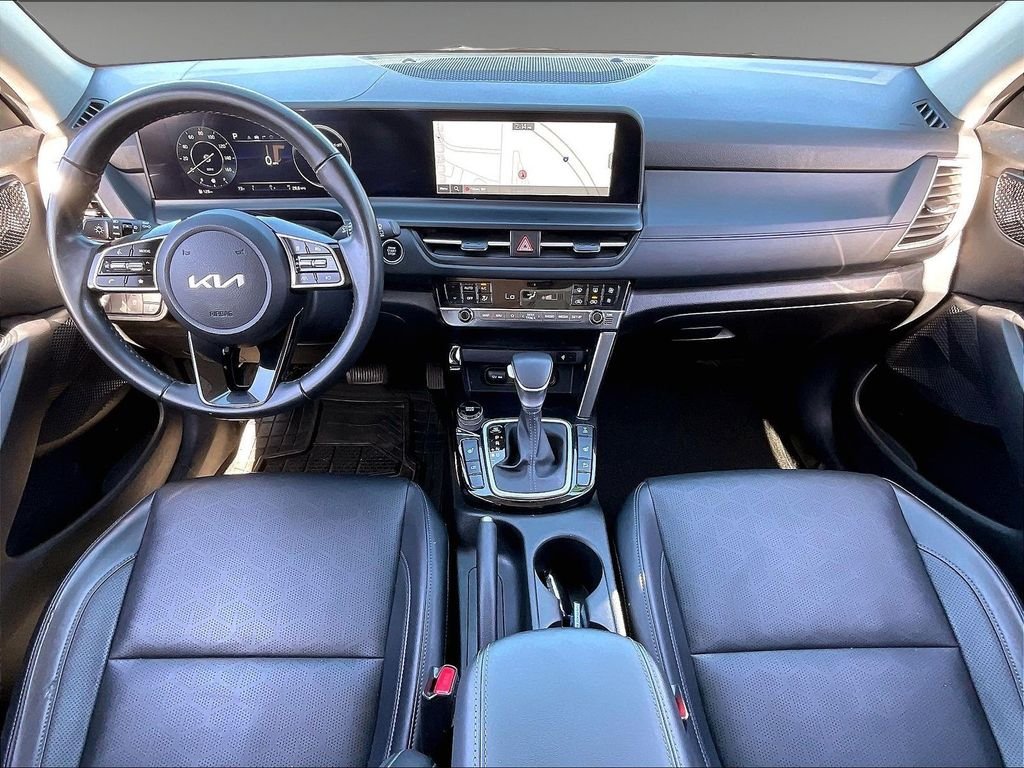 Used 2024 Dark Ocean Blue Kia EX image 20