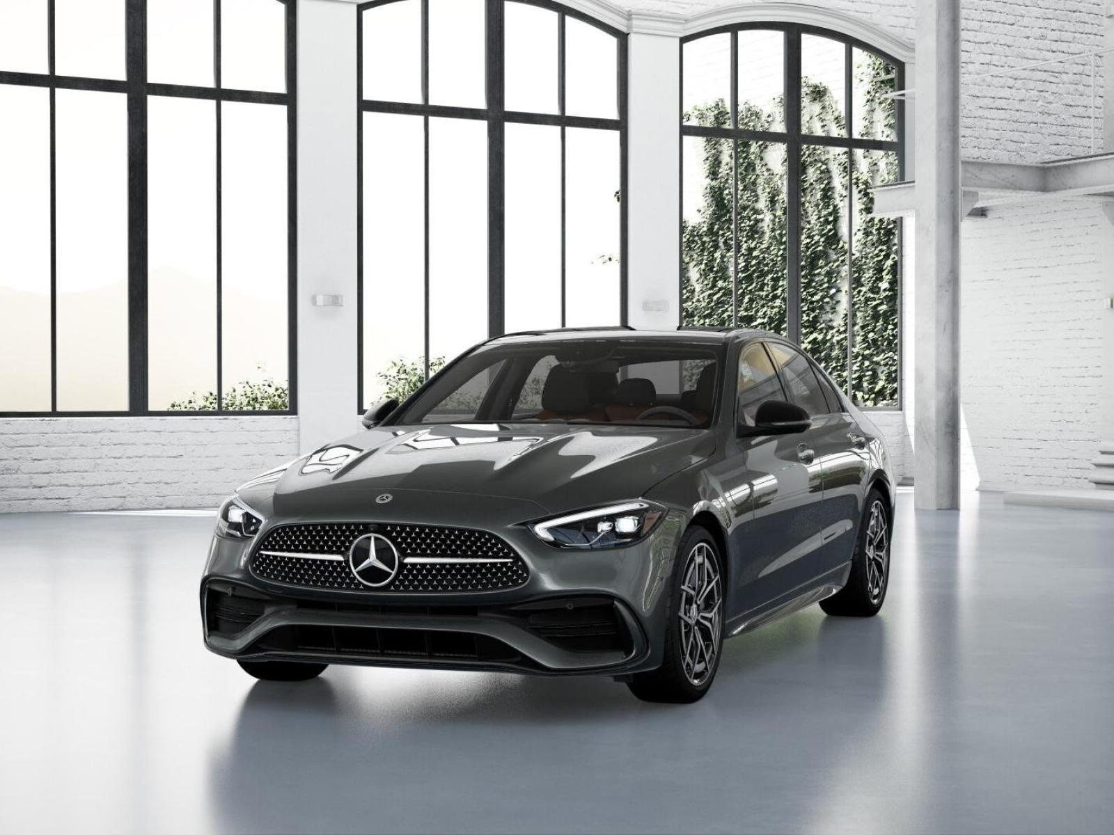 New 2026 Selenite Grey Metallic Mercedes-Benz C 300 4D Sedan image 42