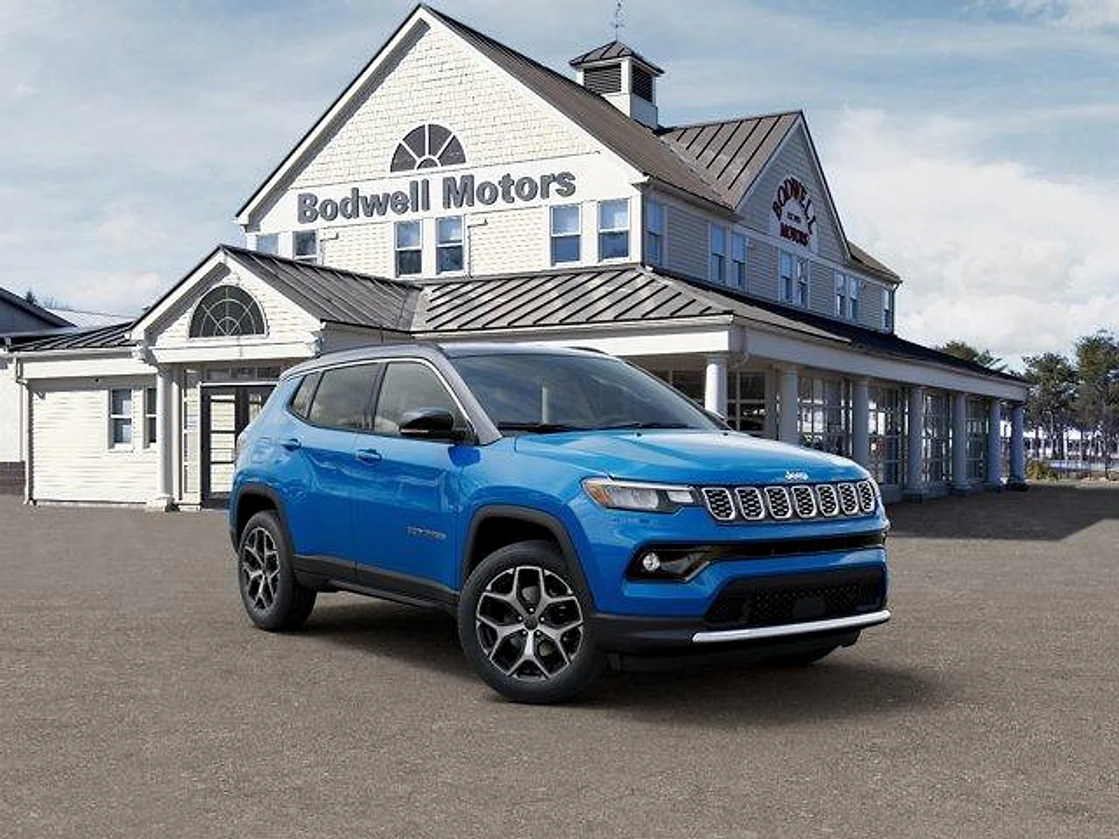 New 2026 Hydro Blue Pearl-Coat Exterior Paint Jeep Limited image 5