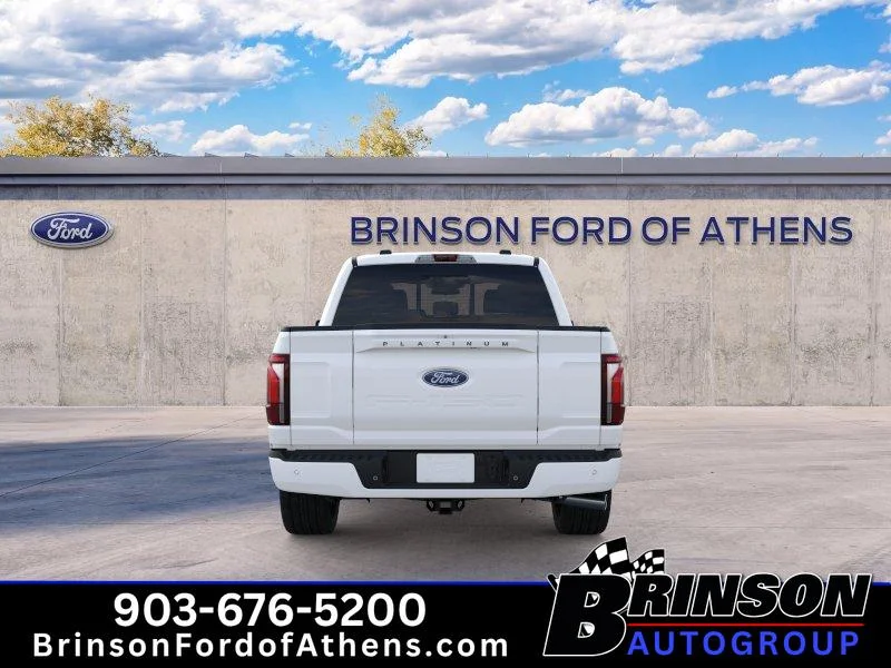 New 2026 Star White Metallic Tri-Coat Ford Platinum image 5