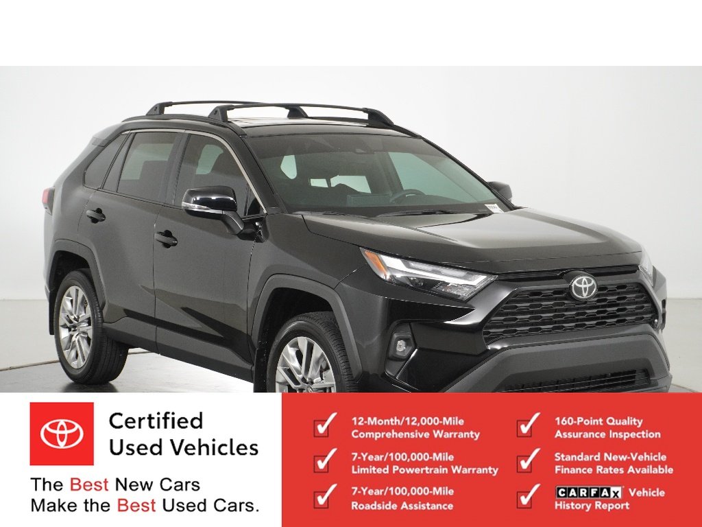 Certified Used 2025 Midnight Black Metallic Toyota XLE Premium image 1