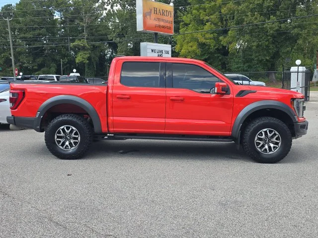 Certified Used 2022 Orange Ford Raptor image 6
