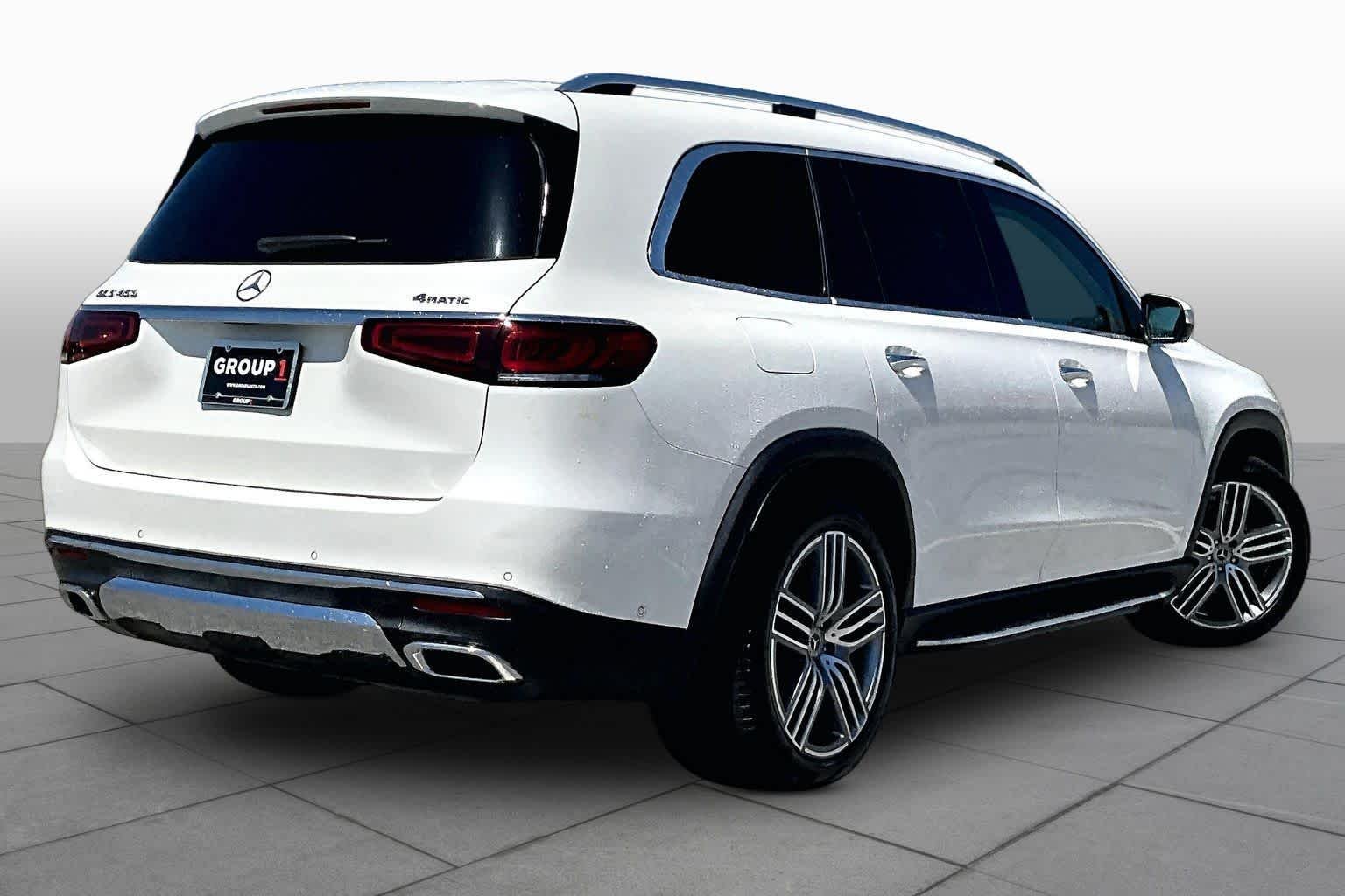 Used 2021 designo Diamond White Bright Mercedes-Benz GLS 450 image 7