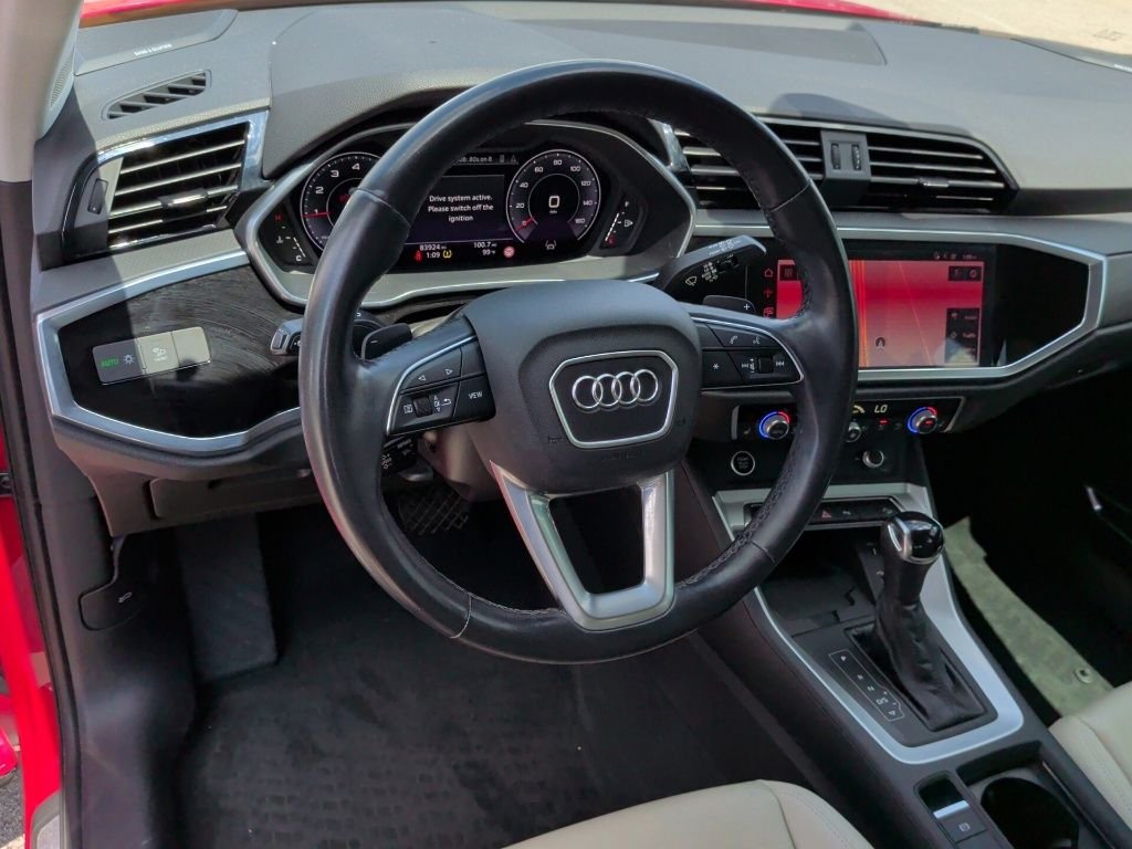 Used 2021 Tango Red Metallic Audi Premium Plus image 14