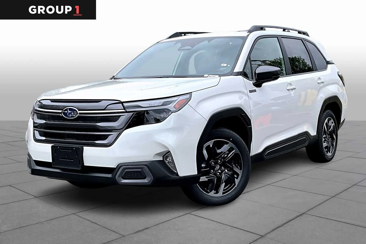 New 2025 Crystal White Pearl Subaru Limited Hybrid image 1