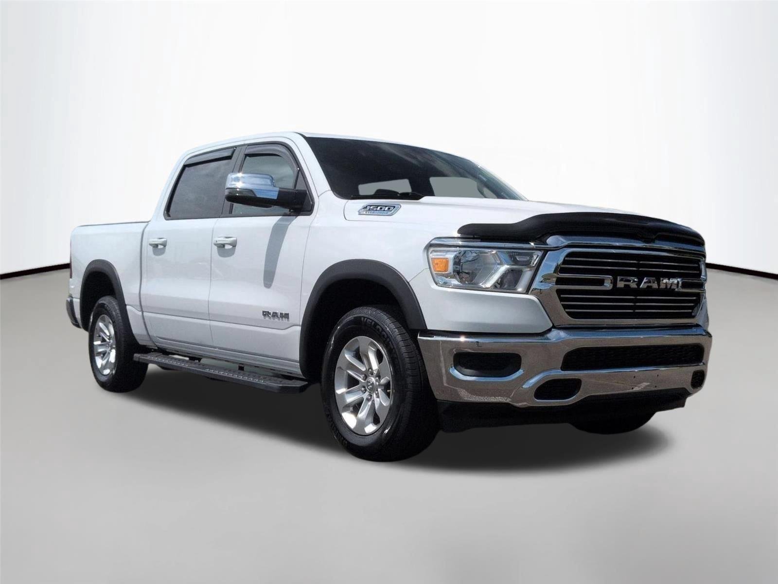 Used 2024 Bright White Clearcoat Ram Laramie image 7