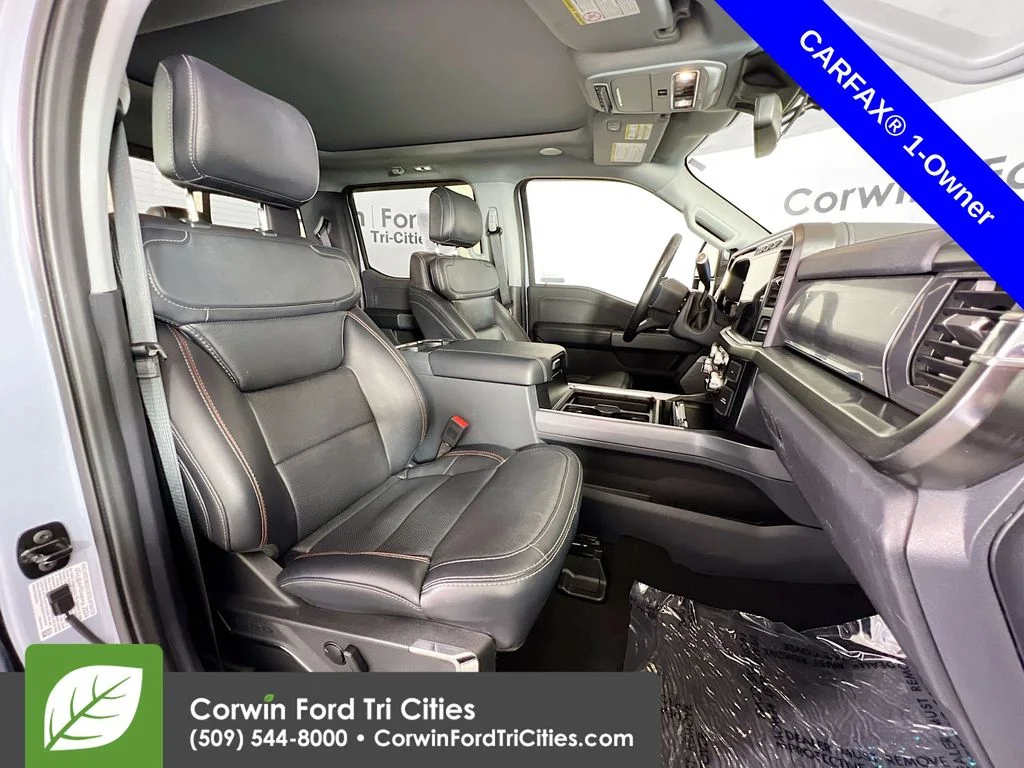 Used 2024 Glacier Gray Metallic Ford Lariat image 18