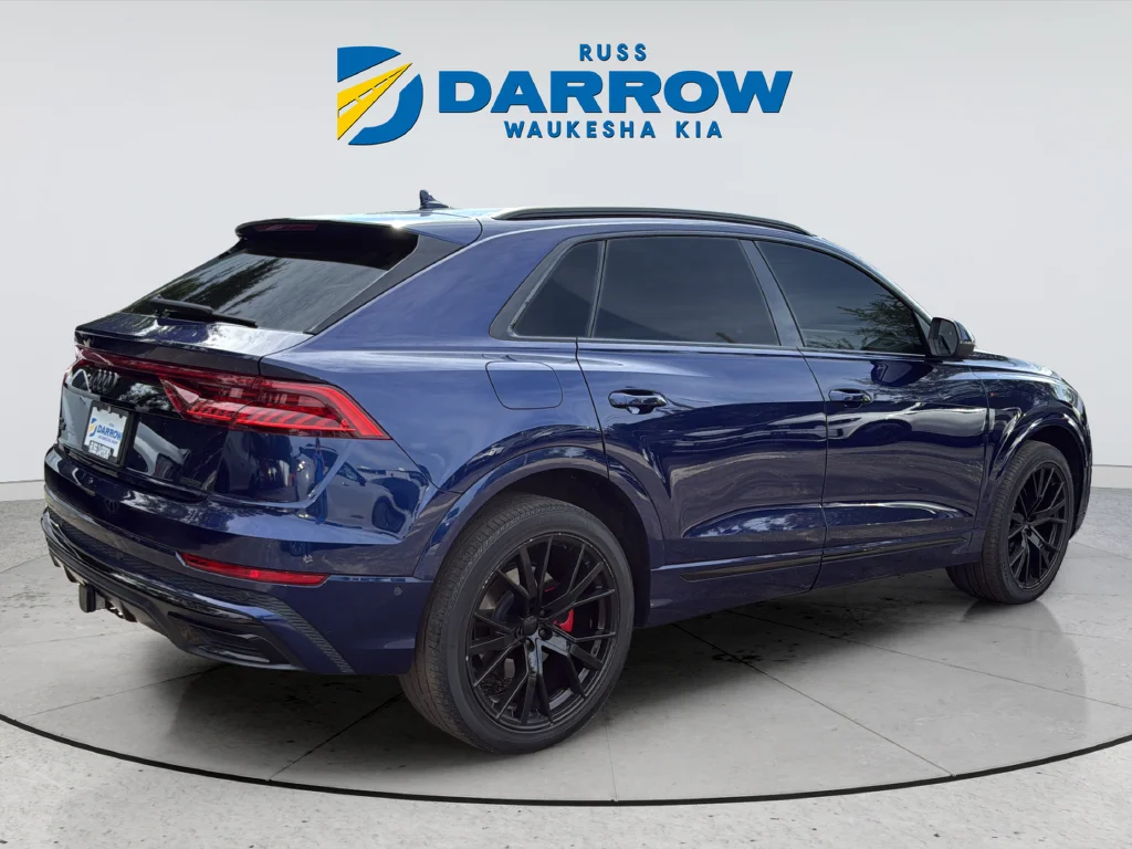 Used 2021 Blue Audi 55 Prestige image 5