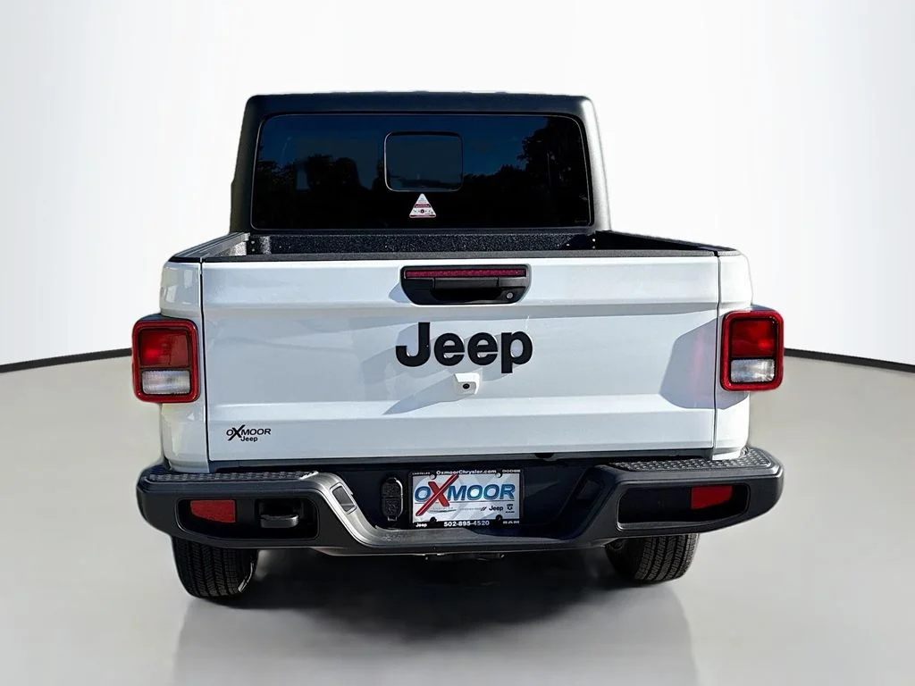 New 2025 Bright White Clearcoat Jeep Sport S image 5