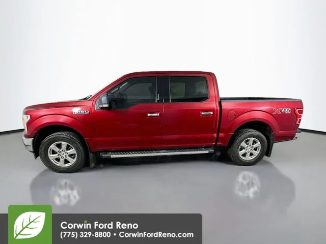 Used 2019 Ruby Red Metallic Tinted Clearcoat Ford XLT image 4