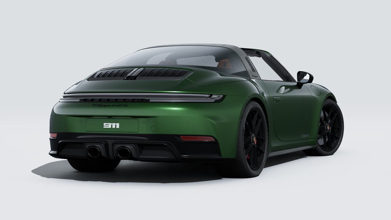 New 2026 Oak Green Metallic Neo Porsche Targa 4 GTS image 9