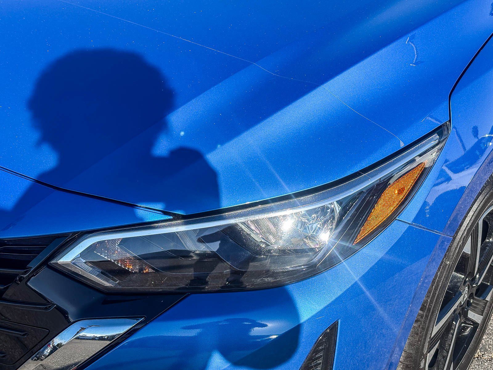 Used 2024 Electric Blue Metallic Nissan SV image 9