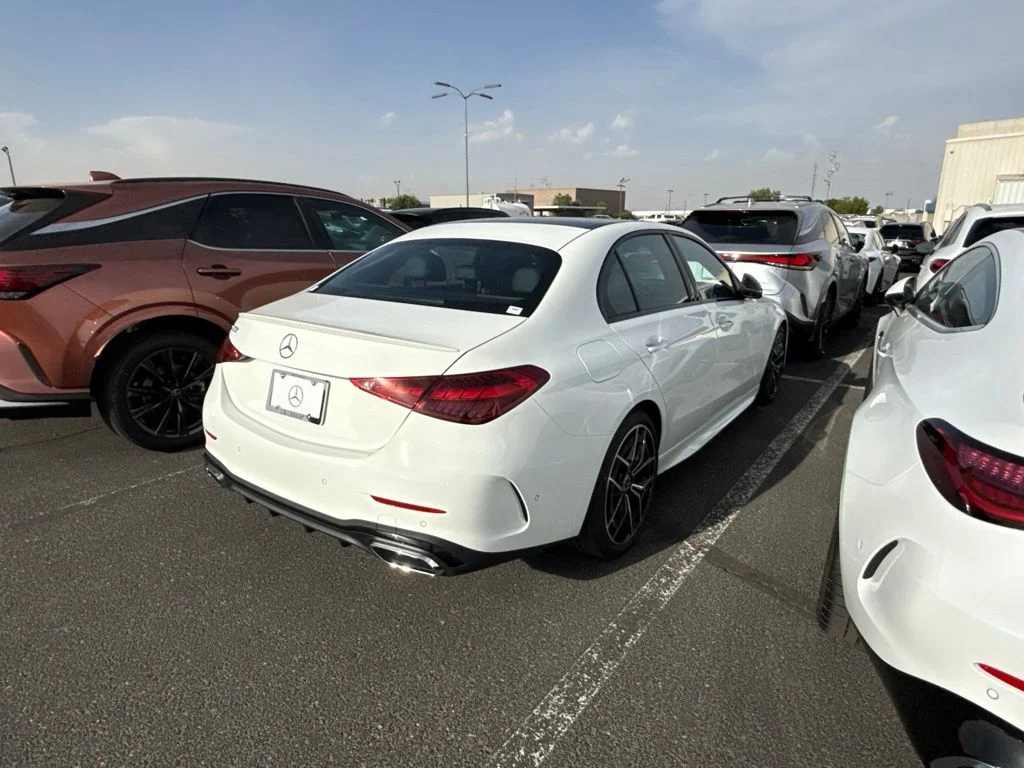 New 2026 White Mercedes-Benz C 300 image 3