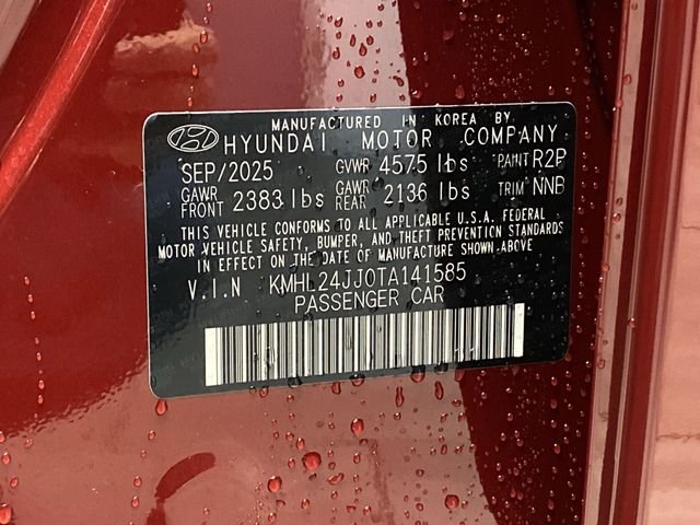 New 2026 Ultimate red Hyundai Blue image 33