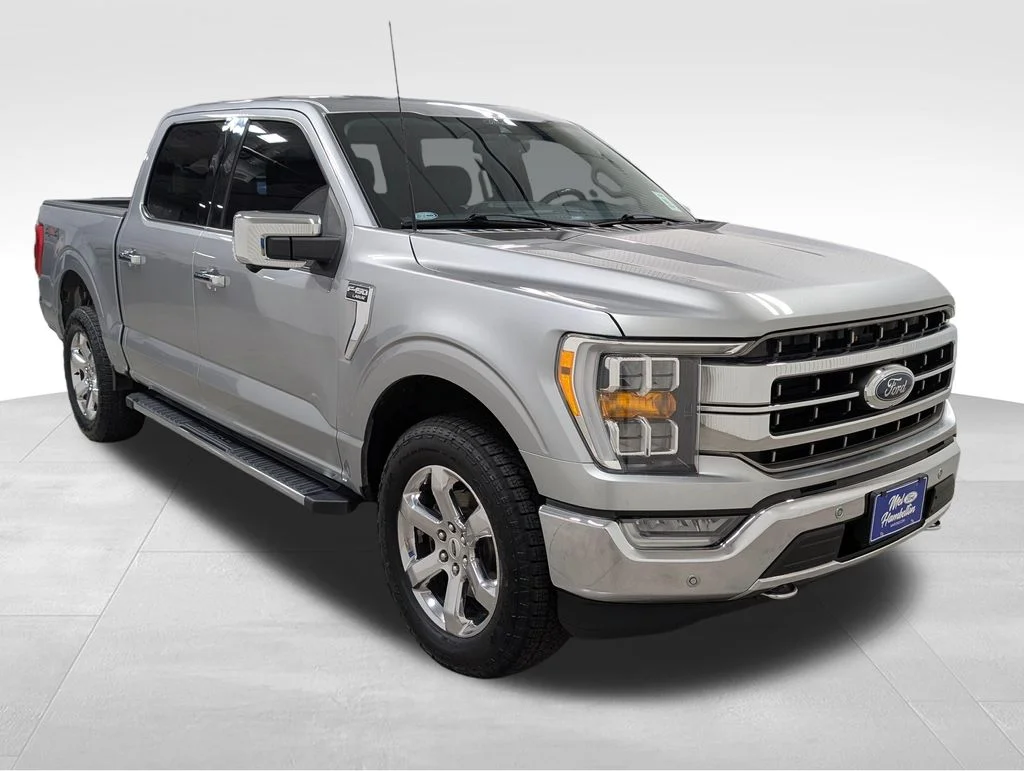 Certified Used 2021 Iconic Silver Metallic Ford Lariat image 25