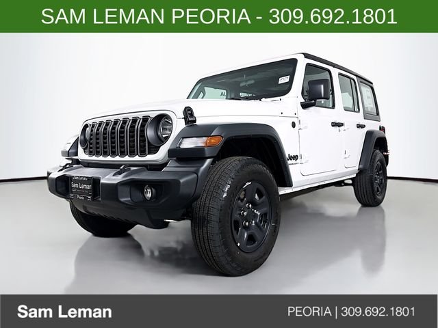 New 2026 Bright White Clearcoat Jeep Sport image 3