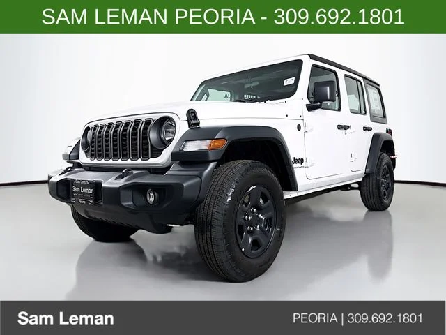 New 2026 White Jeep Sport image 3
