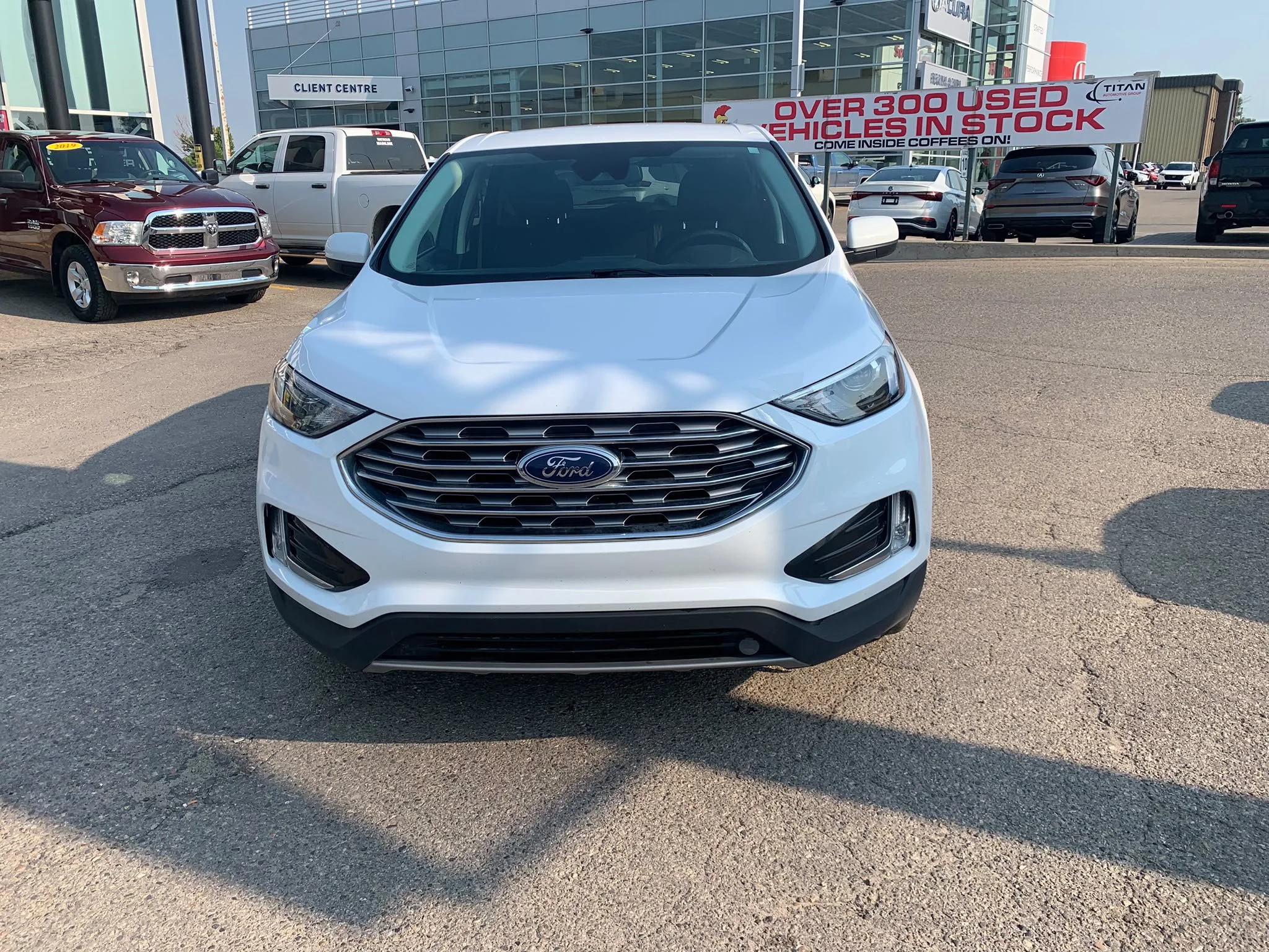 Certified Used 2022 Oxford White Ford SEL AWD*Htd Seats | Htd Wheel | Remote Start | Lane Keep Assist | Blind Spot Detection | CarPlay image 4