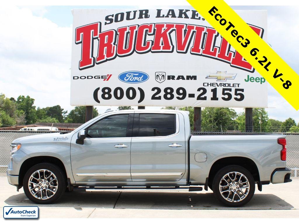 Used 2025 Sterling Gray Metallic Chevrolet High Country image 1