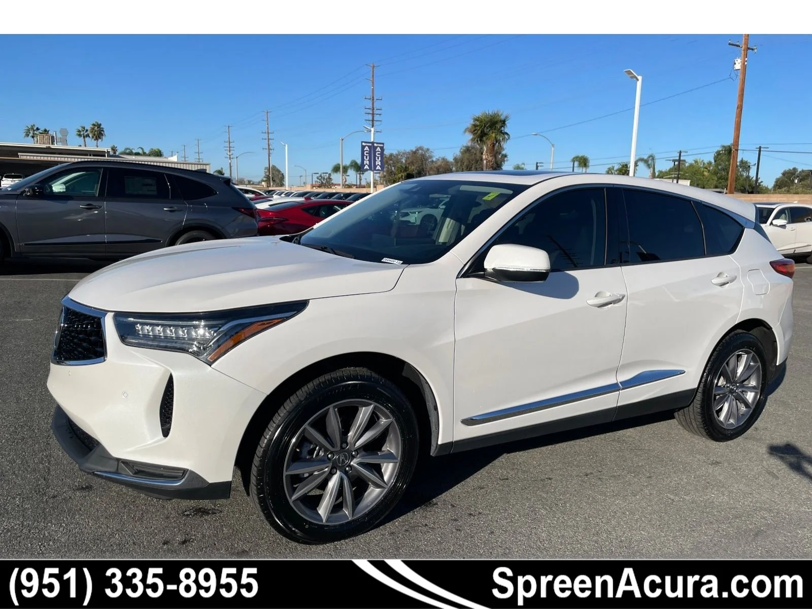 Used 2023 Platinum White Pearl Acura w/Technology Package image 1