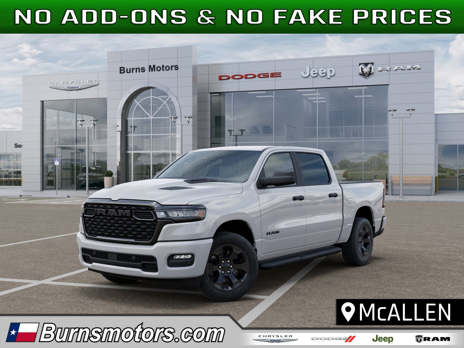 New 2026 Bright White Clear-Coat Exterior Paint RAM Express image 1
