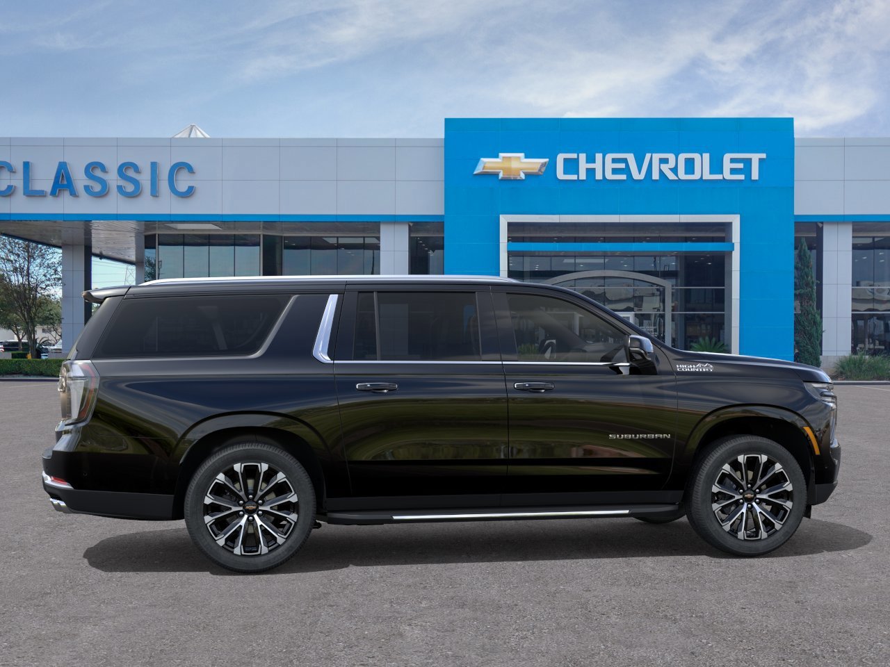 2026 Chevrolet Suburban High Country Black at Classic Elite Chevrolet Hwy 6