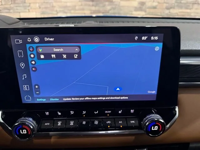 Used 2023 Blue Metallic GMC AT4 image 3