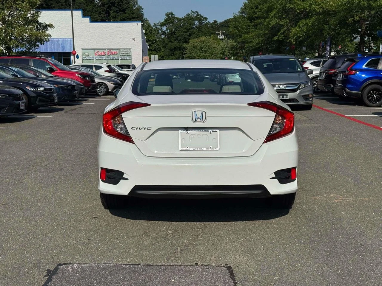 Used 2017 Taffeta White Honda LX image 6
