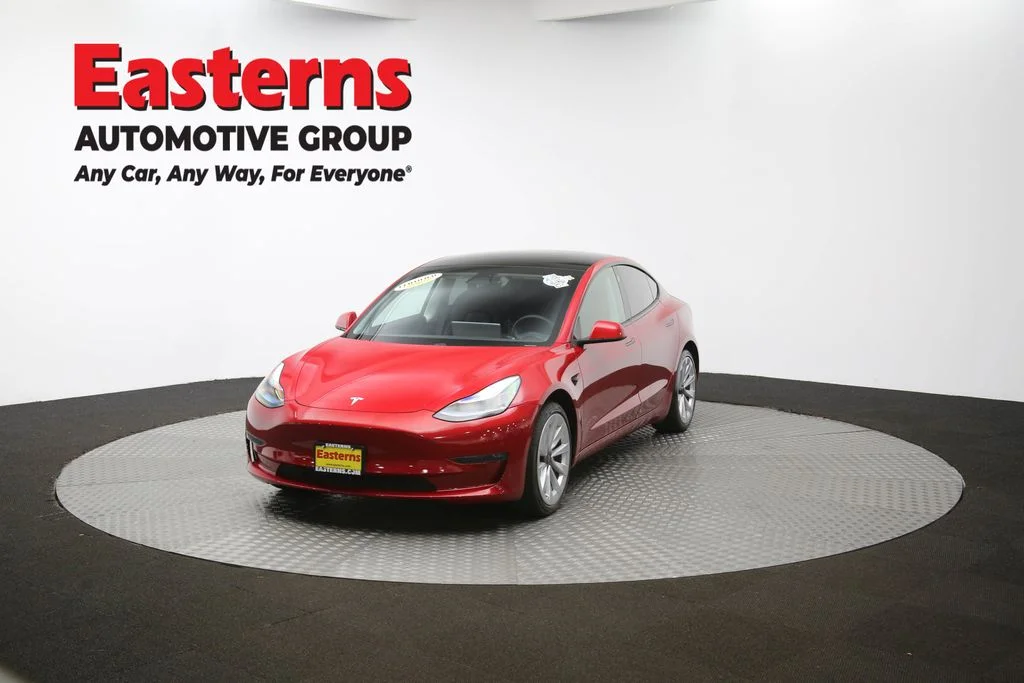 Used 2021 Red Tesla Long Range image 50