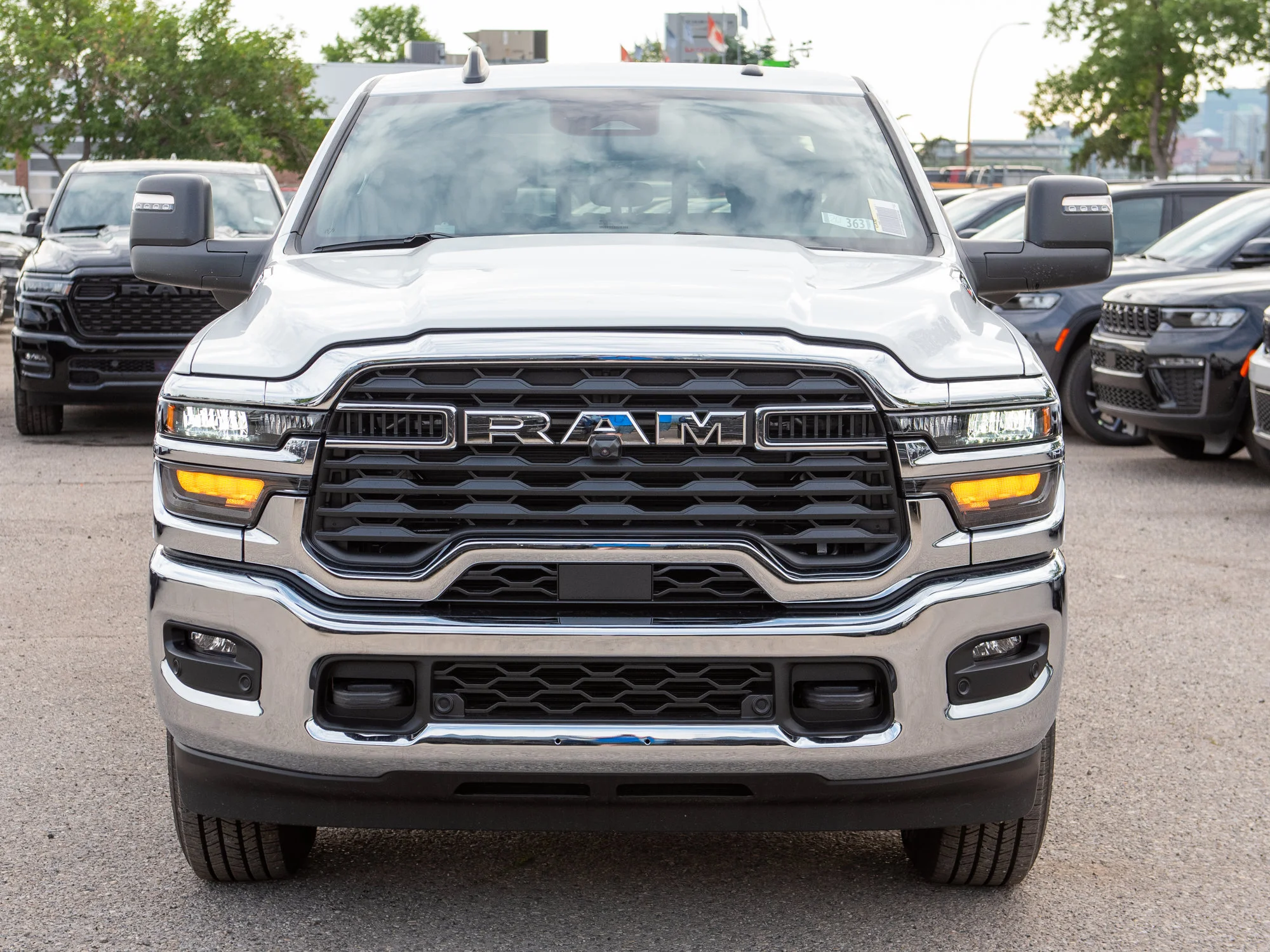 New 2026 White RAM Big Horn* image 10